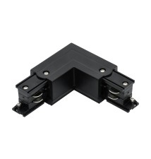 3-Phase L-Type Rail Connector, Black, Right-Hand | LVT