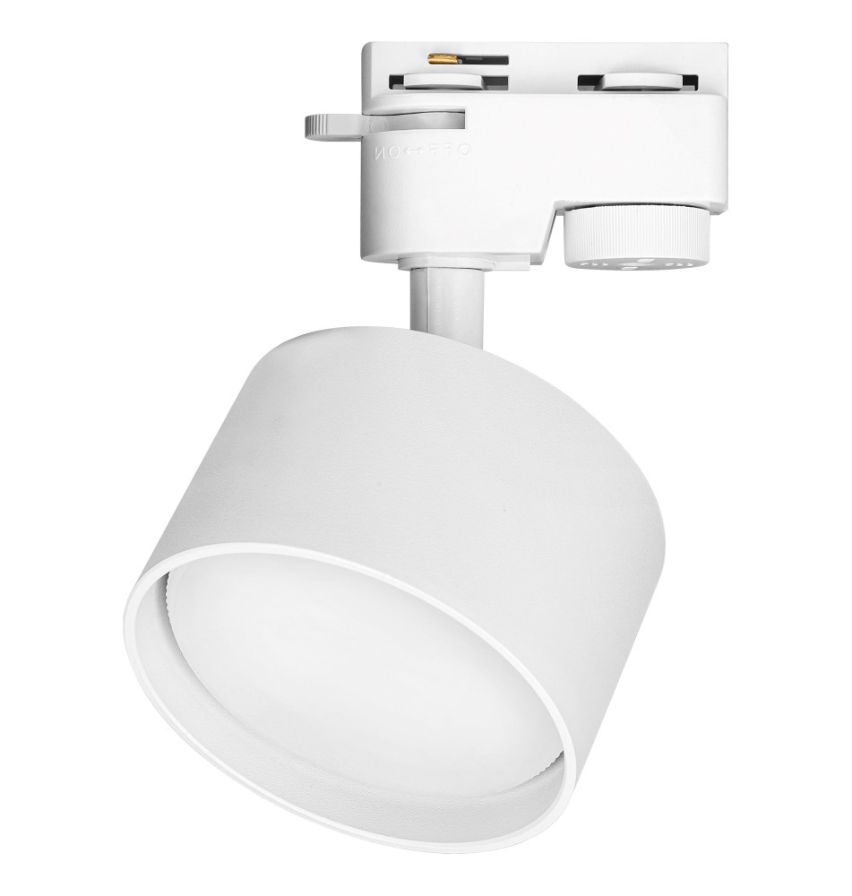 GX53 Sunda 1-Phase Track Light, White | LVT