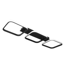 Żyrandol LED Nebula Canis 90x26x8,5cm 33W czarny. | LVT