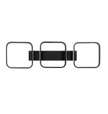 Żyrandol LED Nebula Canis 90x26x8,5cm 33W czarny. | LVT