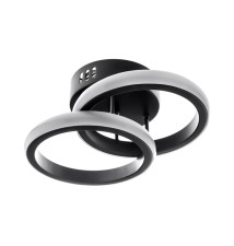 Nebula Lyra LED Chandelier, 28x18x9 cm, 13 W, black. | LVT
