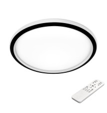 Żyrandol LED Galaxis Apollo 40x4cm 66W czarny.