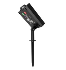 10-meter Solar LED String Lights, 10x E12, 2700K, Pilot | LVT