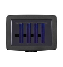 Girlanda LED solarna 20 LED 580cm motylek | LVT