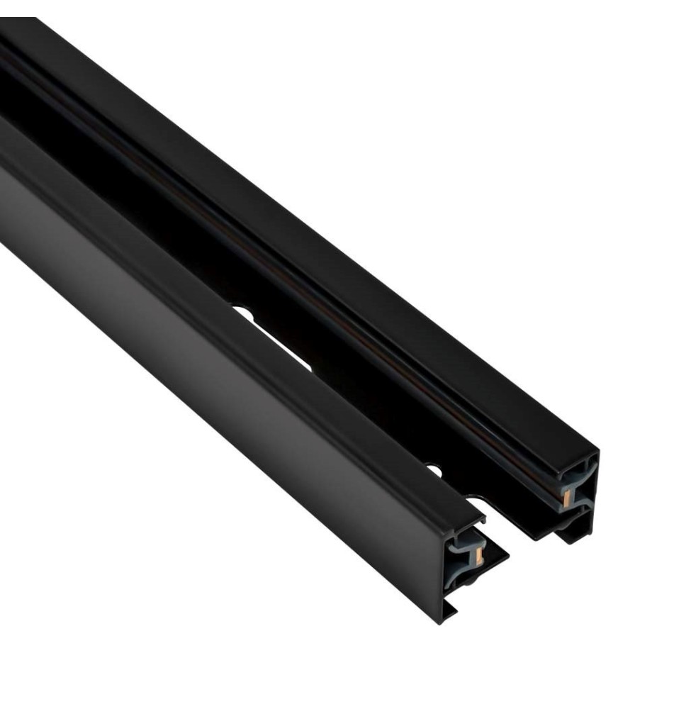 HQ Solo Single-Phase Surface-Mount Busbar, 1 m, Black | LVT