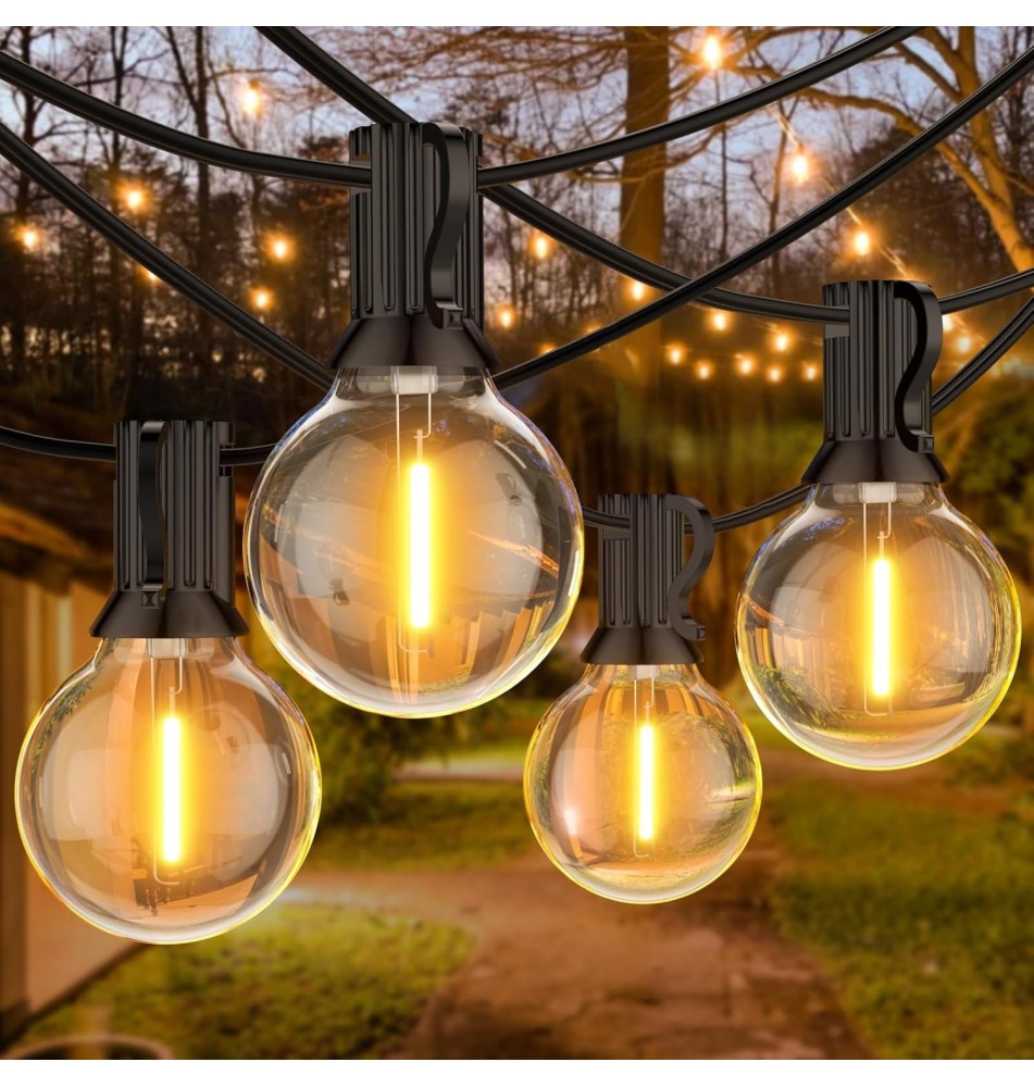 LED String Lights 230V 20m 20x E12 2700K | LVT