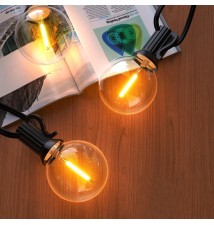 LED String Lights 230V 20m 20x E12 2700K | LVT