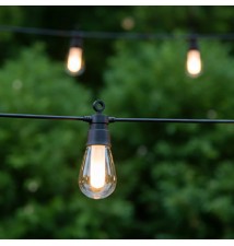 Girlanda LED 24V 6,5m 10x LED 2700K łezka | LVT