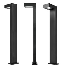 Hebin GX53 80 cm Black LED Garden Light | LVT