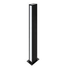 Roma 12W Single-Sided 60cm Black LED Garden Light | LVT