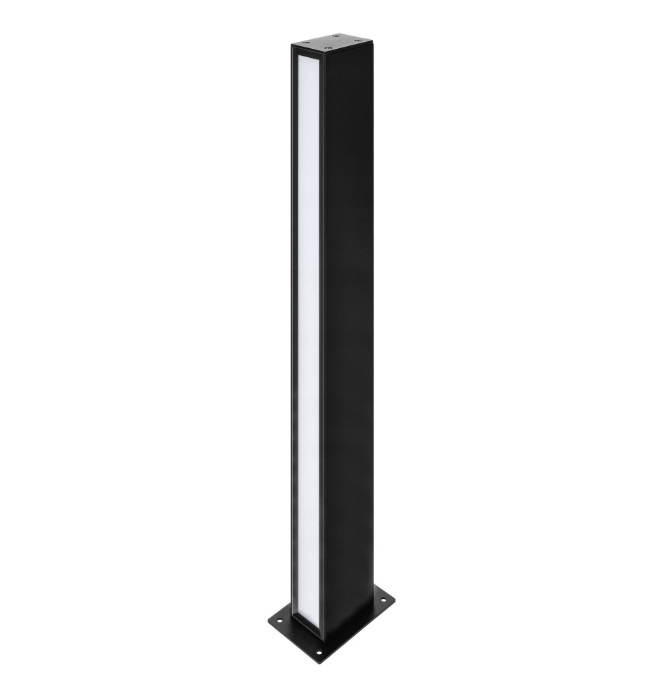 Roma 12W Single-Sided 60cm Black LED Garden Light | LVT
