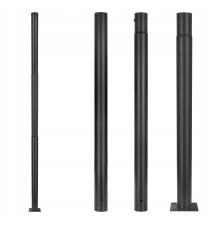 SQ 76mm 3m 15x15cm Black Light Pole | LVT