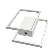 Galaxis Polaris LED Chandelier, 42x30x6 cm, 45 W, White | LVT