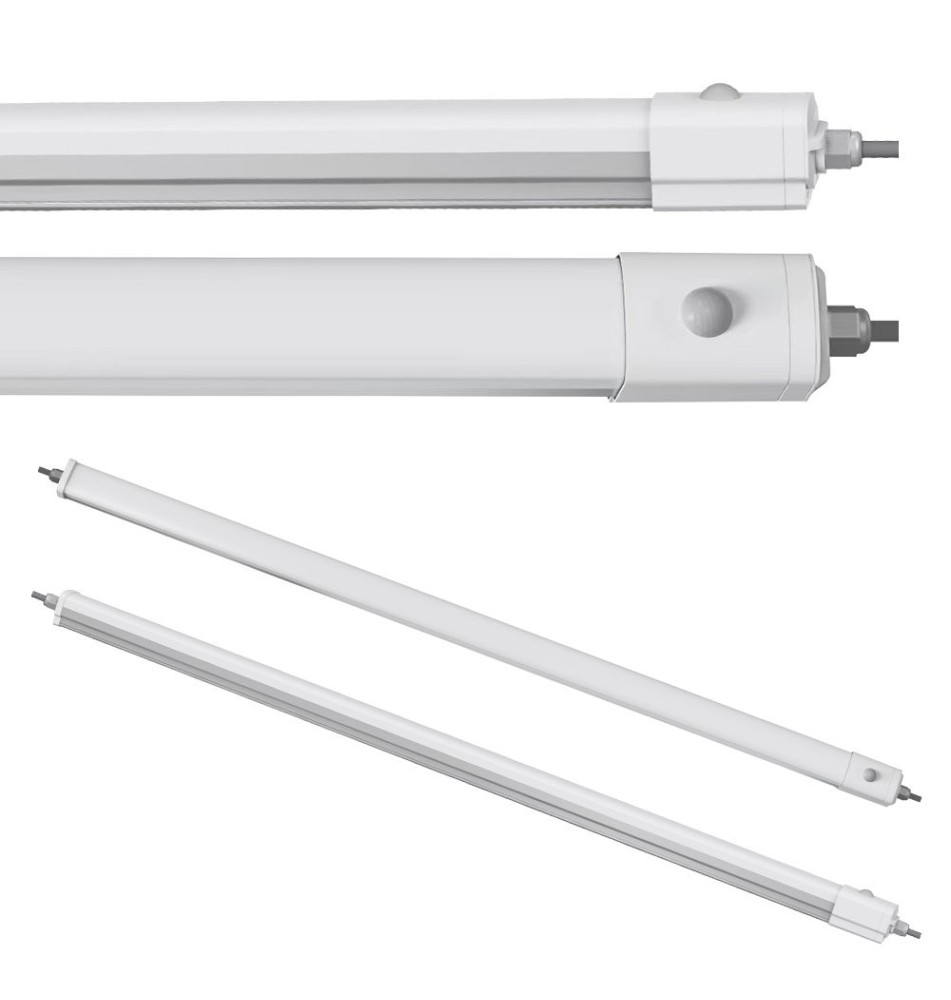 Hermi 132 cm 40 W 3CCT PIR LED Light, IP65 | LVT