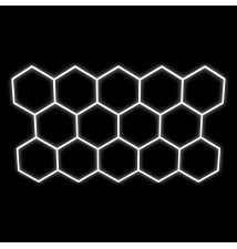 Hexagon 14L 570W 523x301 cm LED Light, 6500K Set | LVT