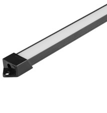 2-meter Slim Profile, Black, Frosted | LVT