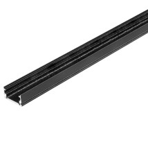 2-meter Slim Profile, Black, Frosted | LVT