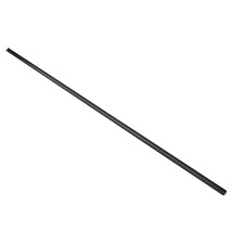 2-meter corner profile, black, black cover | LVT
