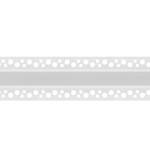 50x12 PVC LED Profile, Recessed for Drywall, White, 2 m, Opaque | LVT