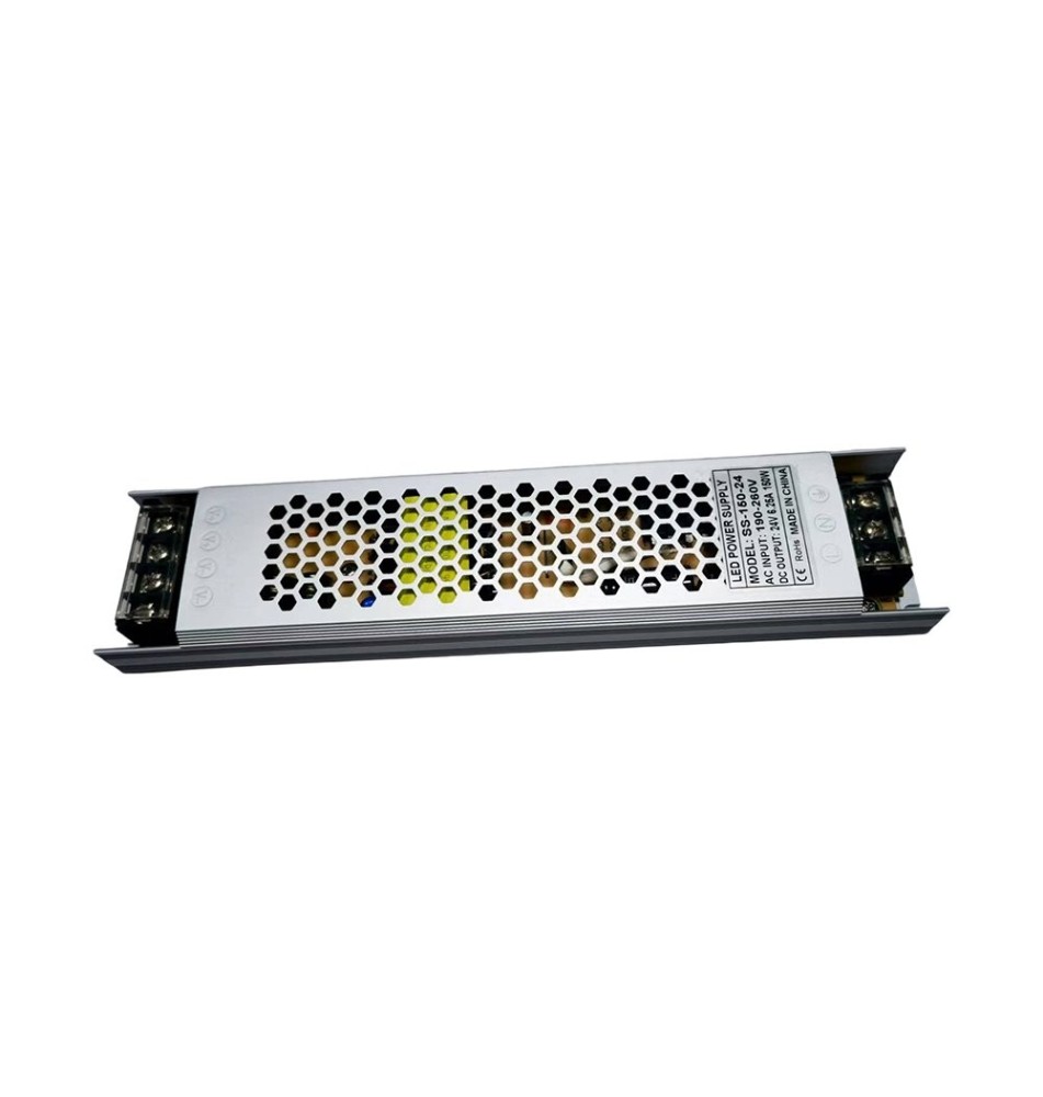 Flat 24V 150W 6.25A LED Power Supply | LVT