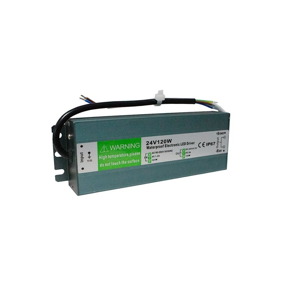 IP67 24V 120W 5A LED Power Supply | LVT