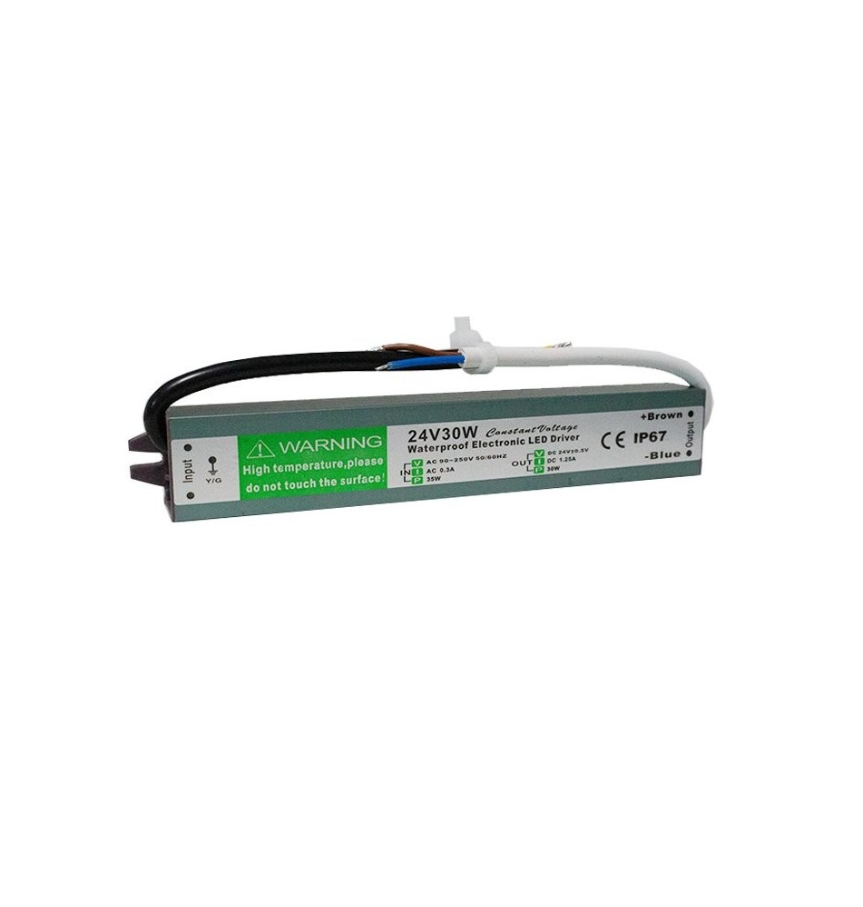 IP67 24V 30W 1.25A LED Power Supply | LVT