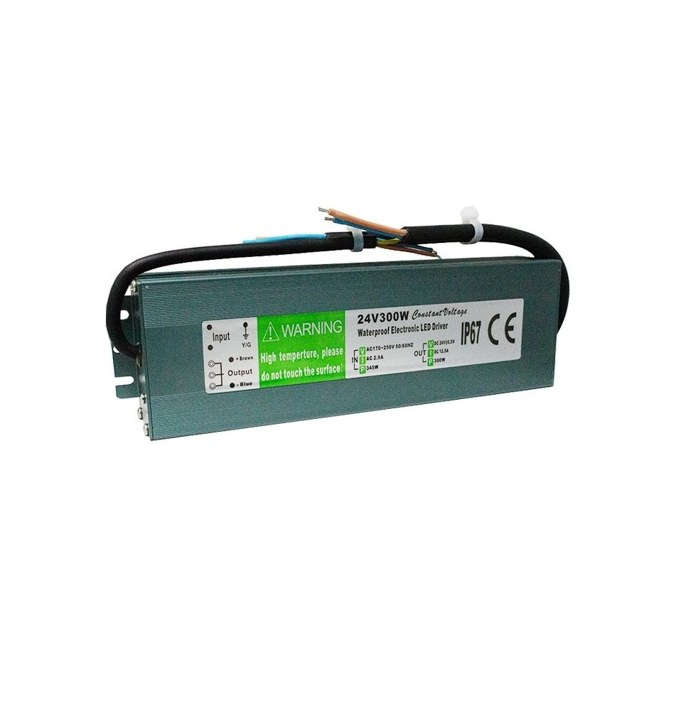 Zasilacz LED IP67 24V 300W 12,5A | LVT
