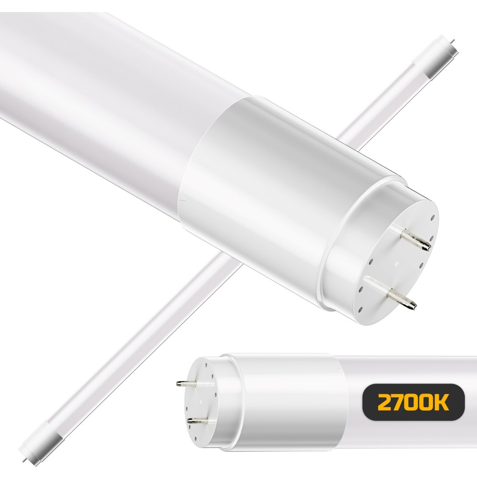 T8 Nano LED Tube, 120 cm, 2700K, 18W, 230V, Single-Ended | LVT
