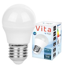 Vita E27 G45 LED Bulb 6200K 5W 2835 230V | LVT