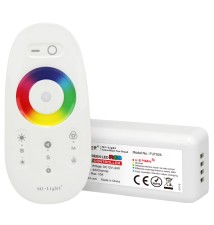 Sterownik LED RGB RF 12/24V + Pilot FUT025.