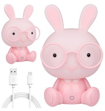 Lampa LED MasterLedziak dziecięca królik 5000K.