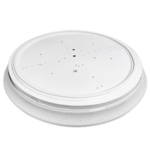 Porto 48W 400mm RGBW CCT LED Ceiling Light with Speaker and Remote Control. | LVT