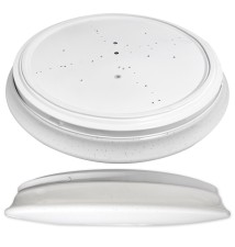 Porto 48W 400mm RGBW CCT LED Ceiling Light with Speaker and Remote Control. | LVT