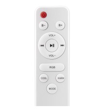 Porto 48W 400mm RGBW CCT LED Ceiling Light with Speaker and Remote Control. | LVT