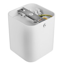 GU10 Surface-Mounted Square Light Fixture, 90x90x100, White Light | LVT