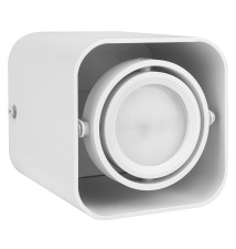 GU10 Surface-Mounted Square Light Fixture, 90x90x100, White Light | LVT