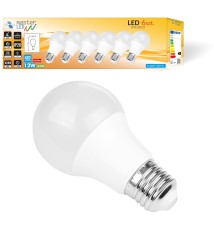 Vita E27 A60 LED Bulb, 2700K, 12W, SMD 2835, 6-Pack | LVT