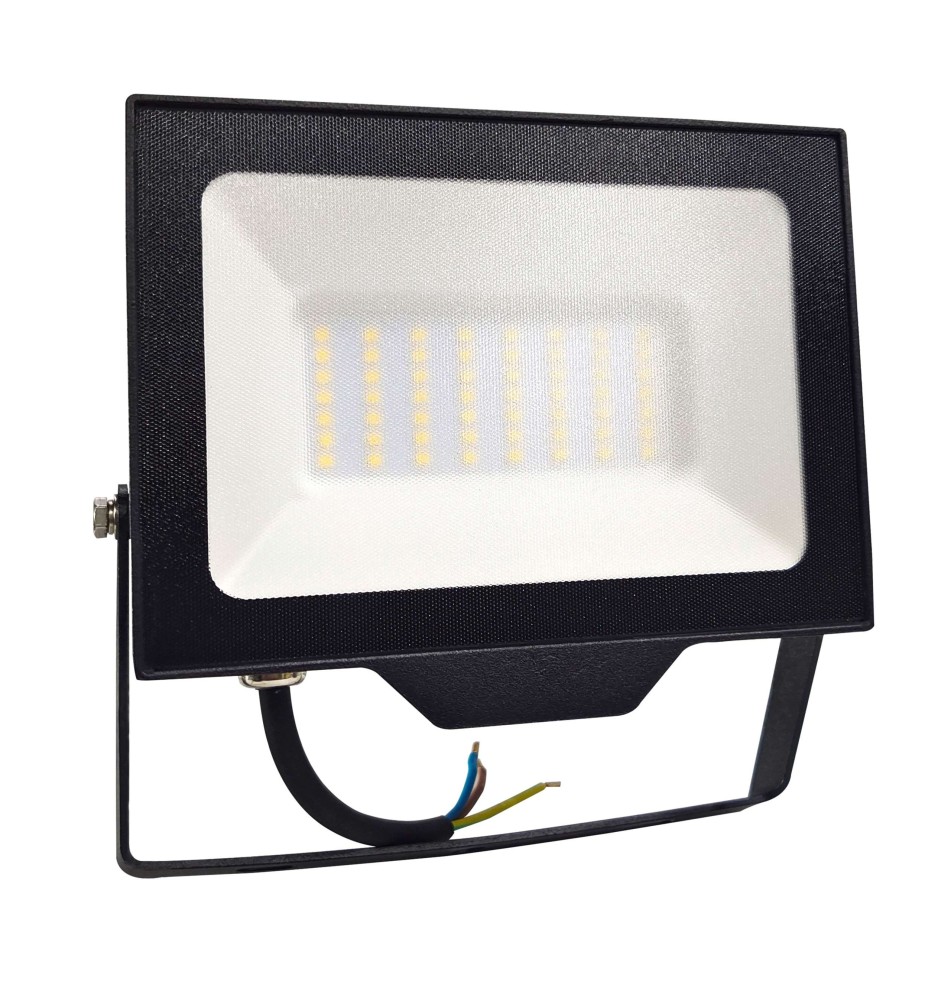 Kais 50W 4500K Black SMD LED Floodlight. | LVT
