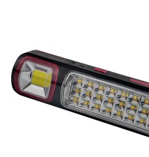 Lampa LED warsztatowa 12,8W LED + COB solar. | LVT