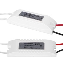 12V 12W 1A IP20 Plastic LED Furniture Power Supply | LVT