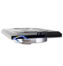 Styx Black Movable Glass Halogen Light Fixture (2-pack). | LVT