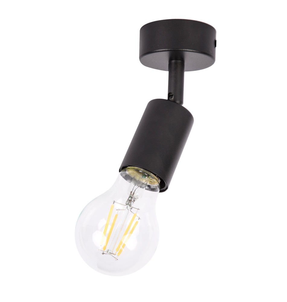 Eos Adjustable E27 LED Wall Sconce x1, Black. | LVT