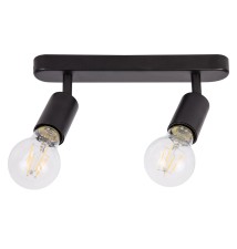 Eos Adjustable E27 LED Wall Sconce, Set of 2, Black. | LVT
