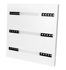 595x595 40W Brando 4500K 2-in-1 White LED Panel. | LVT