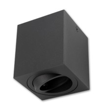 Oprawa natynkowa GU10 kwadrat 80x80x90 ruch cz. P