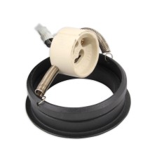 GU10 Round Surface-Mounted Light Fixture, 80x84, Adjustable, Black | LVT