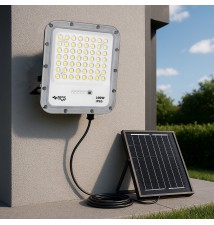 Naświetlacz LED SMD solarny Miki 100W pilot 4500K | LVT
