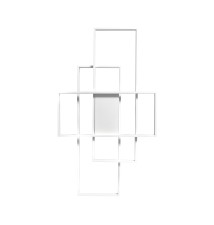 Żyrandol LED Galaxis Hydra 90x50x8cm 126W biały