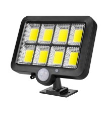 Naświetlacz LED solarny IP44 8xCOB PIR | LVT