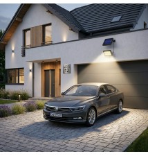 Naświetlacz LED solarny IP44 8xCOB PIR | LVT